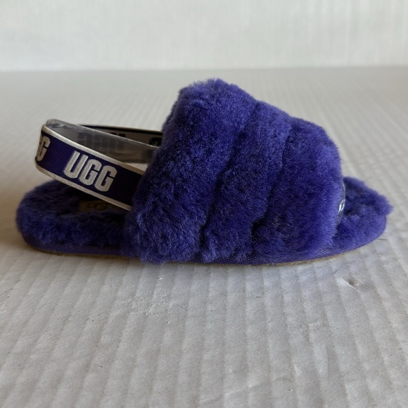 NWOT Ugg Purple Fluff Yeah Slides - Picture 6 of 11